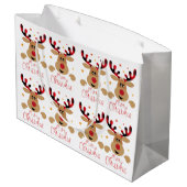 メリークリスマストインデナー抱き枕 ラージペーパーバッグ (裏面アングル)
