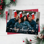 メリークリスマストゥインクルフォトカード シーズンカード