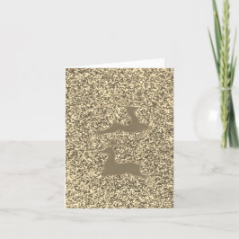 メリークリスマストナカイのカード シーズンカード