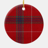 メリークリスマストナカイタータンチェックレッド/クラフトID590 セラミックオーナメント (裏面)