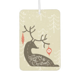 メリークリスマストナカイ居心地 カーエアーフレッシュナー