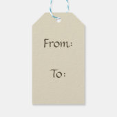 メリークリスマストナカイ居心地 ギフトタグ (裏面)