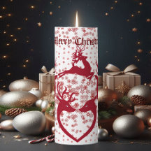 メリークリスマストナカイ芸術的ズピラーキャンドル