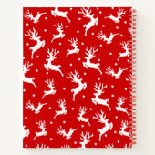 メリークリスマストナカイ赤 ノートブック (裏面)