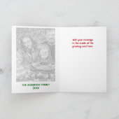 メリークリスマストナカイ&インサイドフォトカスタム シーズンカード (内部)