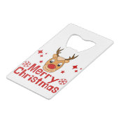 メリークリスマストナカイ クレジットカード栓抜き (裏面アングル)