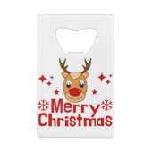 メリークリスマストナカイ クレジットカード栓抜き (裏面)