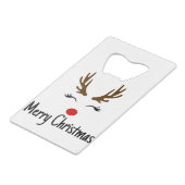 メリークリスマストナカイ クレジットカード栓抜き (裏面アングル)