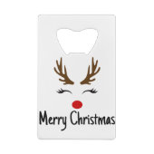 メリークリスマストナカイ クレジットカード栓抜き (裏面)