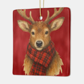 メリークリスマストナカイ セラミックオーナメント (左)