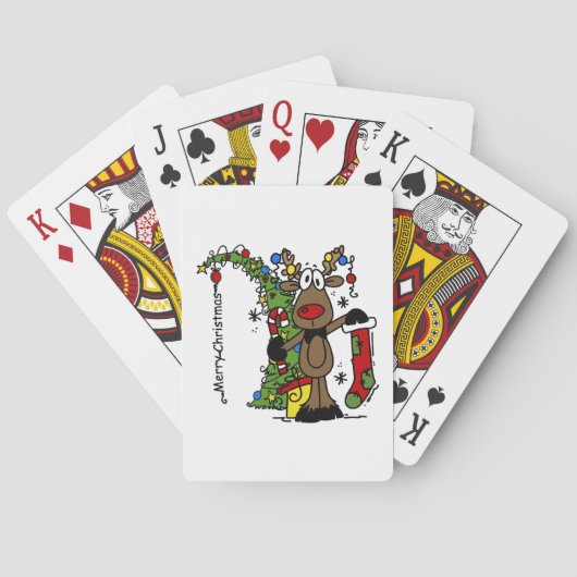 メリークリスマストナカイ トランプ (裏面)