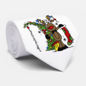 メリークリスマストナカイ ネクタイ (ロール)