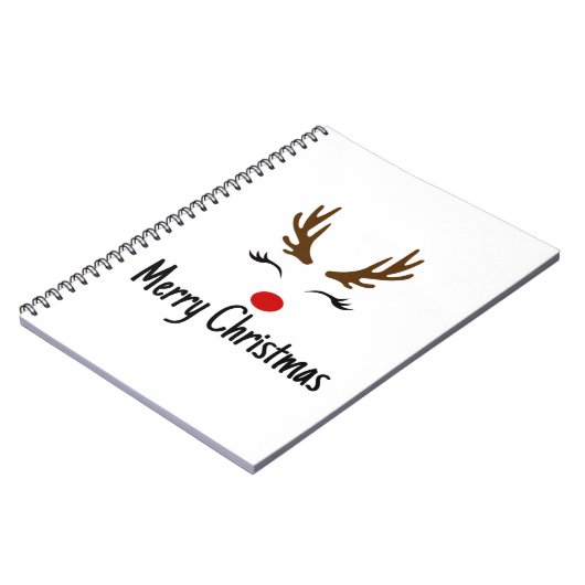 メリークリスマストナカイ ノートブック (左側)
