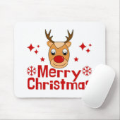 メリークリスマストナカイ マウスパッド (マウス)