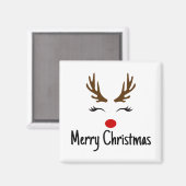 メリークリスマストナカイ マグネット (正面/裏面)