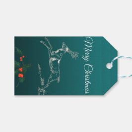 メリークリスマストナカイ&ミスタントー ギフトタグ