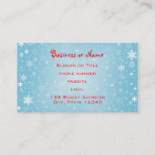 メリークリスマストナカイ 名刺 (裏面)