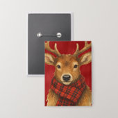 メリークリスマストナカイ 缶バッジ (正面/裏面)