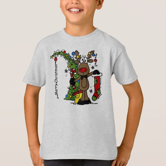 メリークリスマストナカイ Tシャツ (正面)