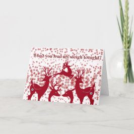 メリークリスマストナディアスノーフレークカスタム引用文 シーズンカード