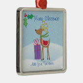 メリークリスマストナディアセラミックオーナメント メタルオーナメント (右)