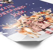 メリークリスマストナディアペパーミント妖精と名前 フォトプリント            (角)