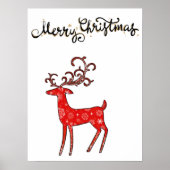 メリークリスマストナディアホリデーTシャツトートバッグ ポスター (正面)