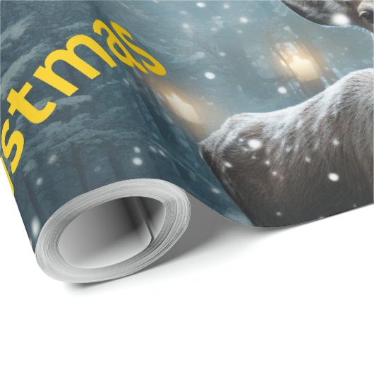 メリークリスマストナディラッピング紙 ラッピングペーパー (ロールコーナー)