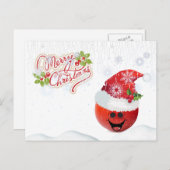 メリークリスマストマトポストカード シーズンポストカード (正面/裏面)