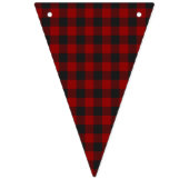 メリークリスマストラックと木 バンティングフラッグ (第1の旗)