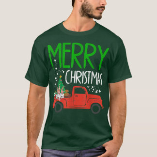 メリークリスマストラッククリスマスツリー格言ホリデー Tシャツ