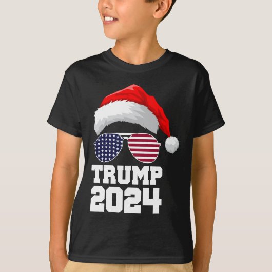 メリークリスマストランプ2024 Tシャツ (正面)