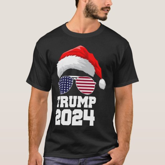 メリークリスマストランプ2024 Tシャツ (正面)