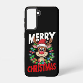メリークリスマストリトウモシカ クリスマス ホリデー SAMSUNG GALAXY S21ケース
