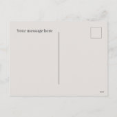 メリークリスマストレインにメッセージを追加 シーズンポストカード (裏面)