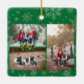 メリークリスマストレインの写真 セラミックオーナメント (裏面)