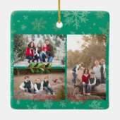 メリークリスマストレインの写真 セラミックオーナメント (裏面)