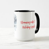 メリークリスマストレインコーヒーマグカップ マグカップ (正面右)