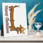 メリークリスマスドキシ フォトプラーク (側面)