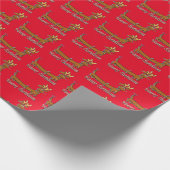 メリークリスマスドキシ ラッピングペーパー (角)
