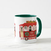 メリークリスマスドッグズホリデートロリー マグカップ (正面右)