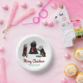 メリークリスマスドッグ ペーパーボウル (パーティー)