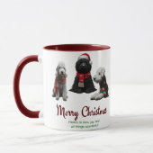 メリークリスマスドッグ マグカップ (左)