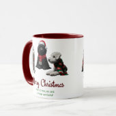 メリークリスマスドッグ マグカップ (正面左)