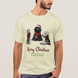 メリークリスマスドッグ Tシャツ
