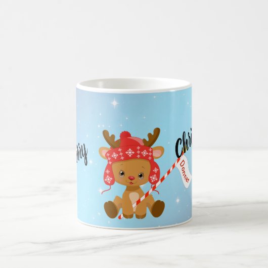 メリークリスマスドナートナカイ コーヒーマグカップ (中央)