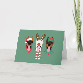 メリークリスマスドベルマンドッグス シーズンカード