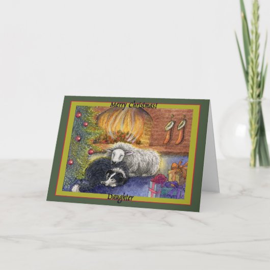 メリークリスマスドーター シーズンカード (正面)