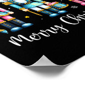 メリークリスマスナツクラッカーバレエフェスティバルクリスマスメンズ ポスター (角)