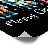 メリークリスマスナツクラッカーバレエフェスティバルクリスマスメンズ ポスター (角)